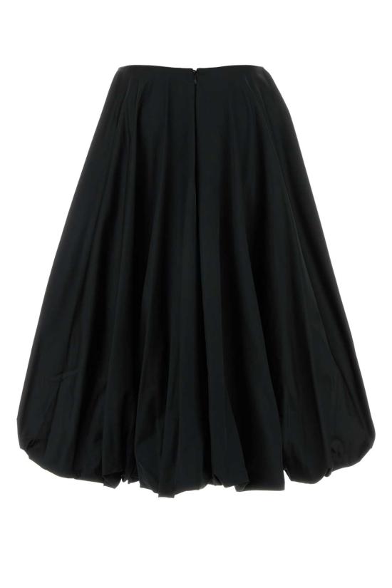 26SS 발렌시아가 미디 스커트 872332TJO61 1000 Black - BALENCIAGA