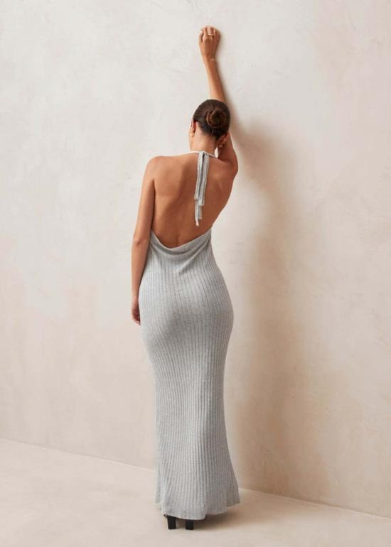  알로하스 숏 원피스 신디 골지 맥시 드레스 - ALOHAS