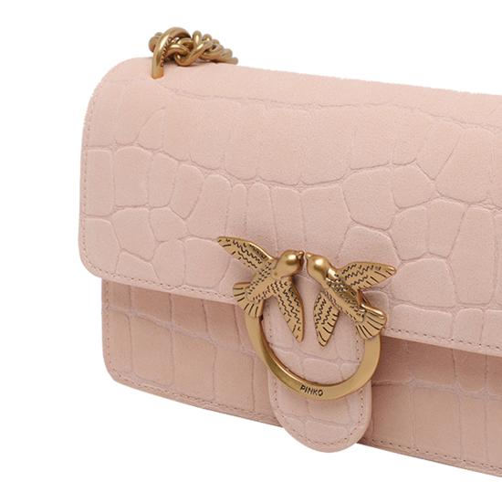 26SS 핑코 숄더백 100074 A2YWA28Q Pink - PINKO