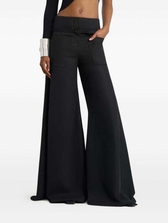 26SS 쿠레쥬 스트레이트 팬츠 226CPA702CO0134 9999 Black - COURREGES