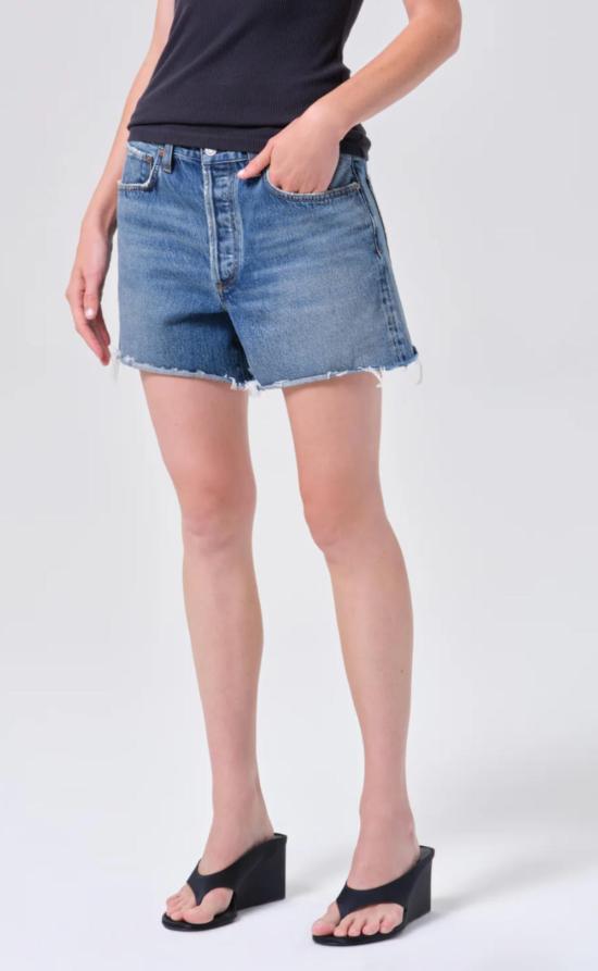  에이골디 데님 숏팬츠 아골드 나이 데님 반바지 - AGOLDE