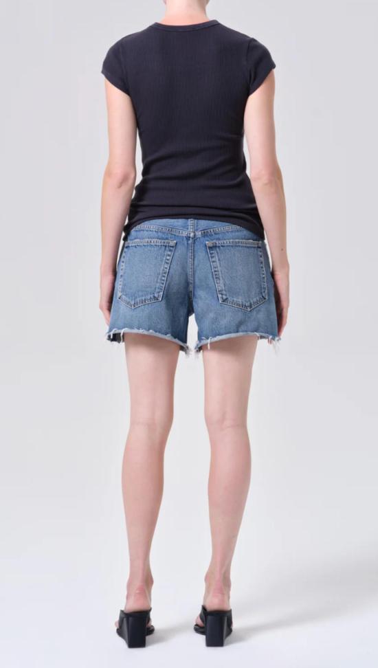  에이골디 데님 숏팬츠 아골드 나이 데님 반바지 - AGOLDE
