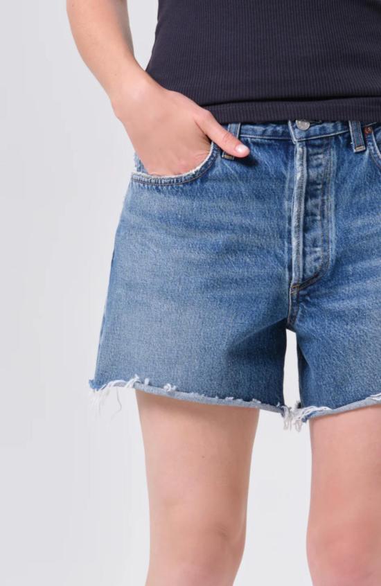  에이골디 데님 숏팬츠 아골드 나이 데님 반바지 - AGOLDE