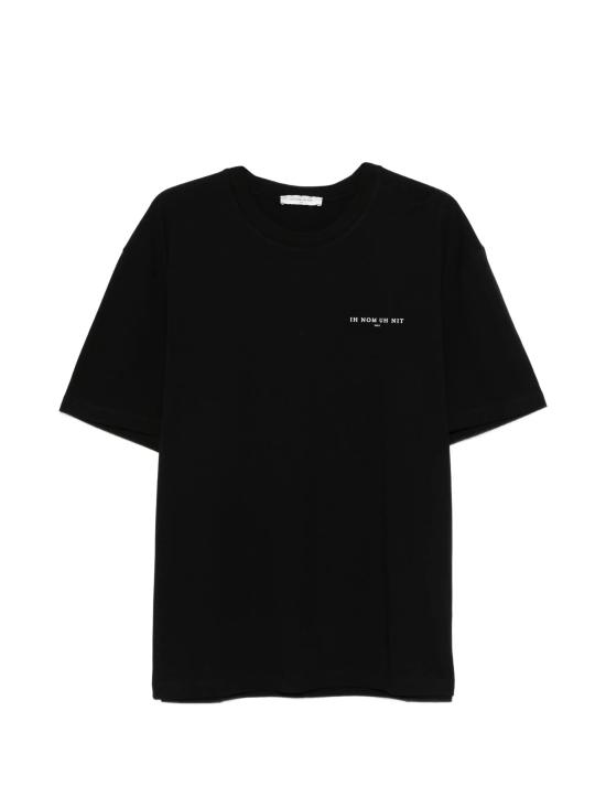 26SS 이놈어닛 반팔 티셔츠 NUS26225 009 BLACK