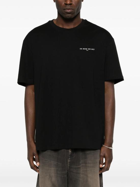 26SS 이놈어닛 반팔 티셔츠 NUS26225 009 BLACK - IH NOM UH NIT