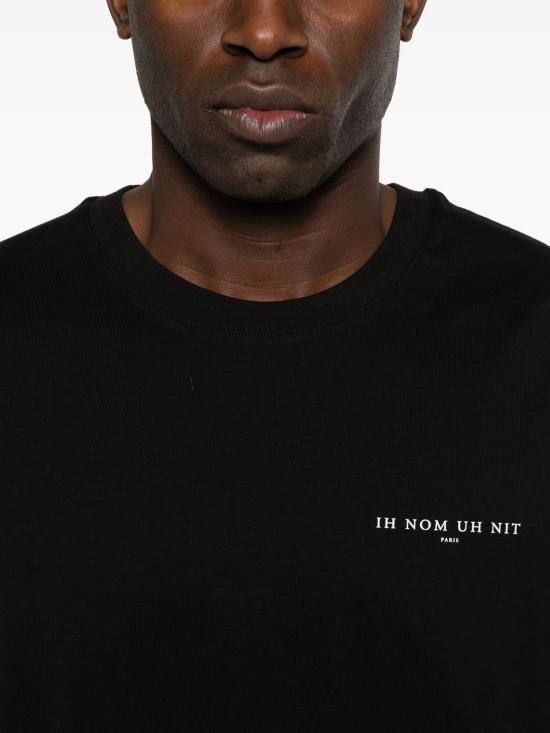 26SS 이놈어닛 반팔 티셔츠 NUS26225 009 BLACK - IH NOM UH NIT