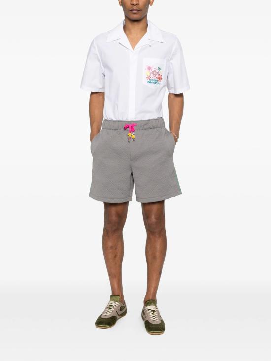 26SS 카사블랑카 반팔 셔츠 MSS26SH27601 WHITE - CASABLANCA