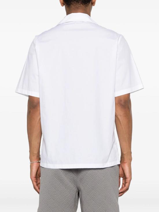 26SS 카사블랑카 반팔 셔츠 MSS26SH27601 WHITE - CASABLANCA