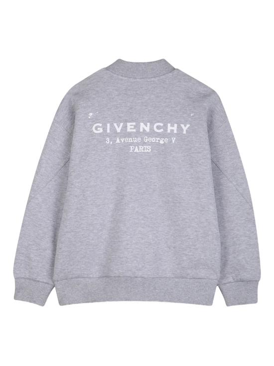 26SS [키즈] 지방시 가디건 H31101 A01 GRIGIO ANTICO - GIVENCHY