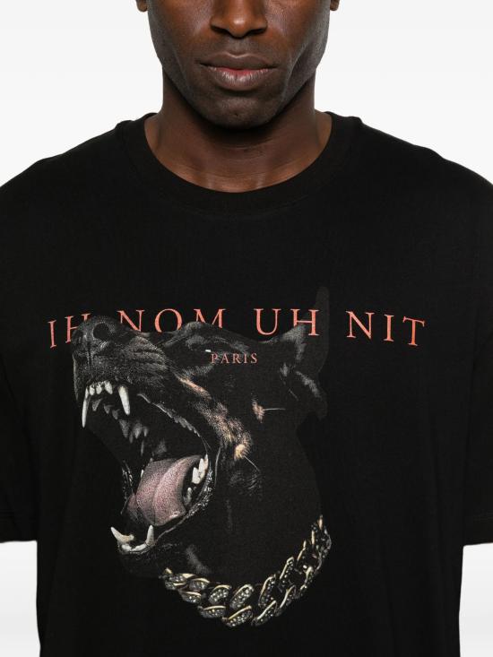26SS 이놈어닛 반팔 티셔츠 NUS26272 009 BLACK - IH NOM UH NIT