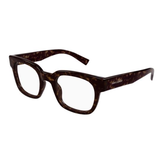 26SS 생로랑 안경 SL 805 002 HAVANA HAVANA TRANSPARENT - SAINT LAURENT