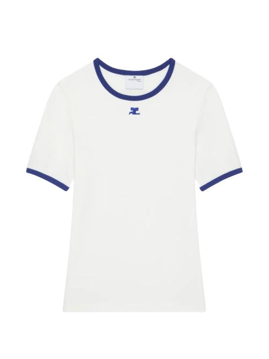 26SS 쿠레쥬 반팔 티셔츠 125JTS017JS0203B257 White
