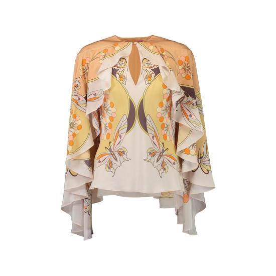 26SS 라 더블제이 블라우스 TOP0193 CRE010FLO0 PI02 NEUTRALS