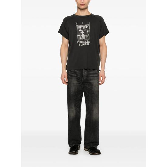 26SS 앙팡리쉬데프리메 반팔 티셔츠 010 874 FADBK BLACK - ENFANTS RICHES DEPRIMES