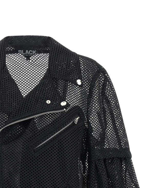 26SS 꼼데가르송 바이커 자켓 1QJ0101 Black - COMME DES GARCONS