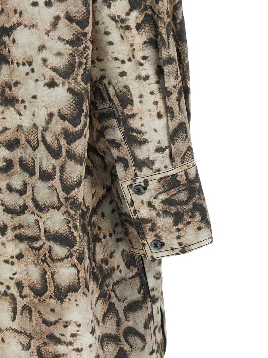 26SS 핑코 숏 원피스 106842A3B1CZ9 Gray - PINKO