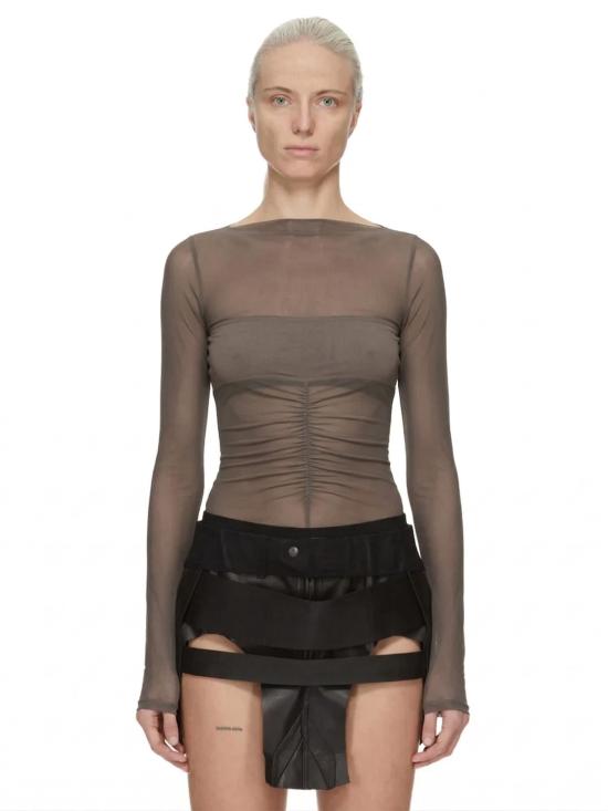 26SS 릭 오웬스 긴팔 티셔츠 RO01F6274 TUSRJA 34