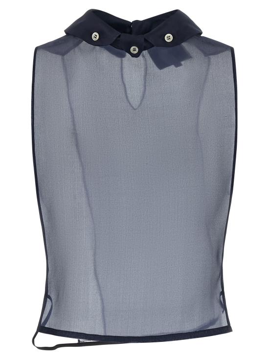 26SS 제지아 민소매 티셔츠 MJD1004003764NAVYBLUE Blue