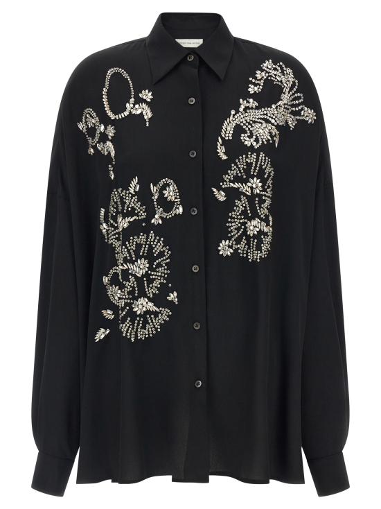 26SS 드리스 반 노튼 블라우스 2610107593078900 Black