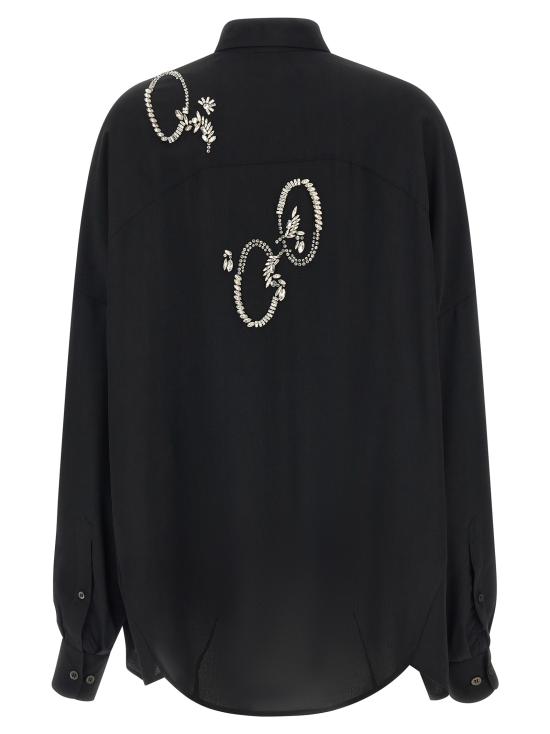 26SS 드리스 반 노튼 블라우스 2610107593078900 Black - DRIES VAN NOTEN