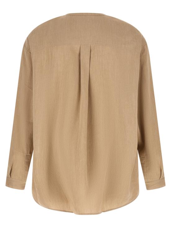 26SS 자크뮈스 긴팔 셔츠 26ESHM00615AW00738150 Beige - JACQUEMUS