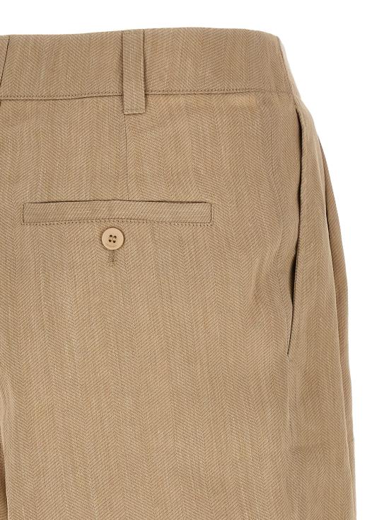 26SS 자크뮈스 숏팬츠 26ESOM00537AW00738150 Beige - JACQUEMUS