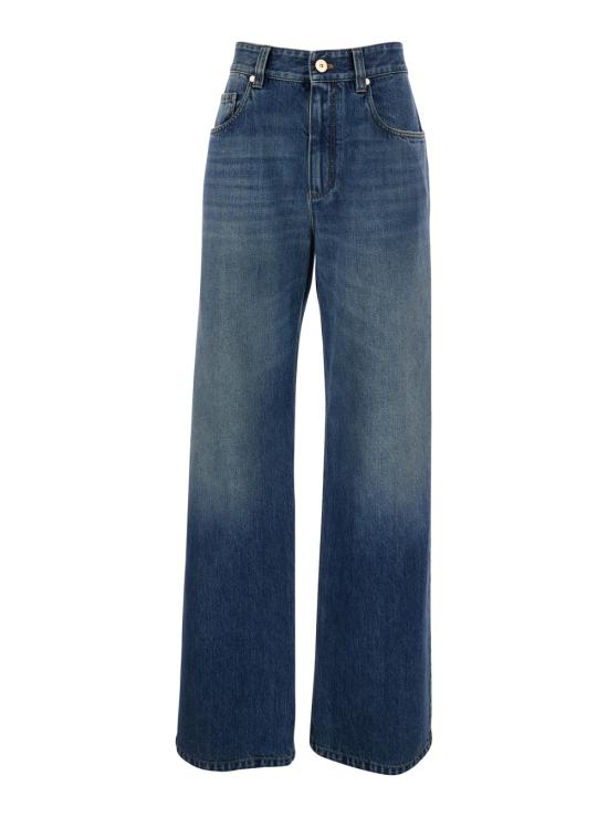 26SS 브루넬로 쿠치넬리 데님 팬츠 MA095P5565C9039 Blu