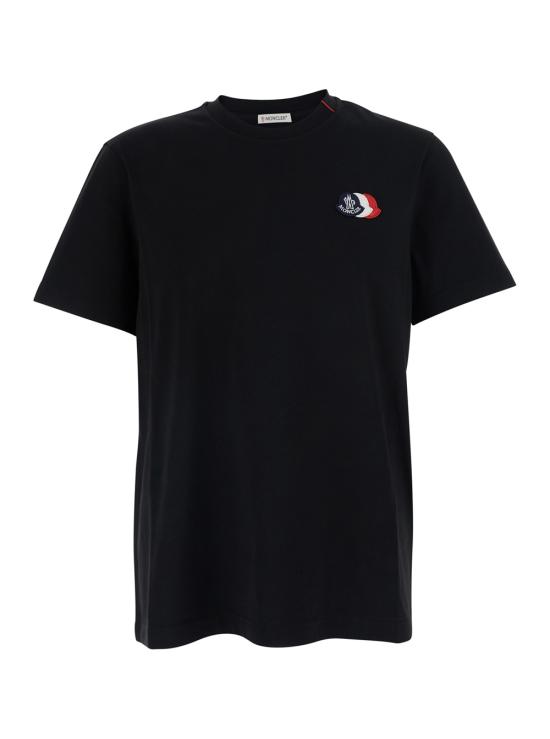 26SS 몽클레어 반팔 티셔츠 8C00074 89B8Q 999 BLACK DOM