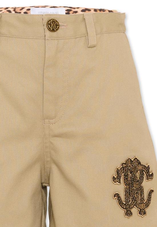 26SS [키즈] 로베르토 카발리 쇼츠/버뮤다 CBP26085BE MARRONE DOE BEIGE - ROBERTO CAVALLI