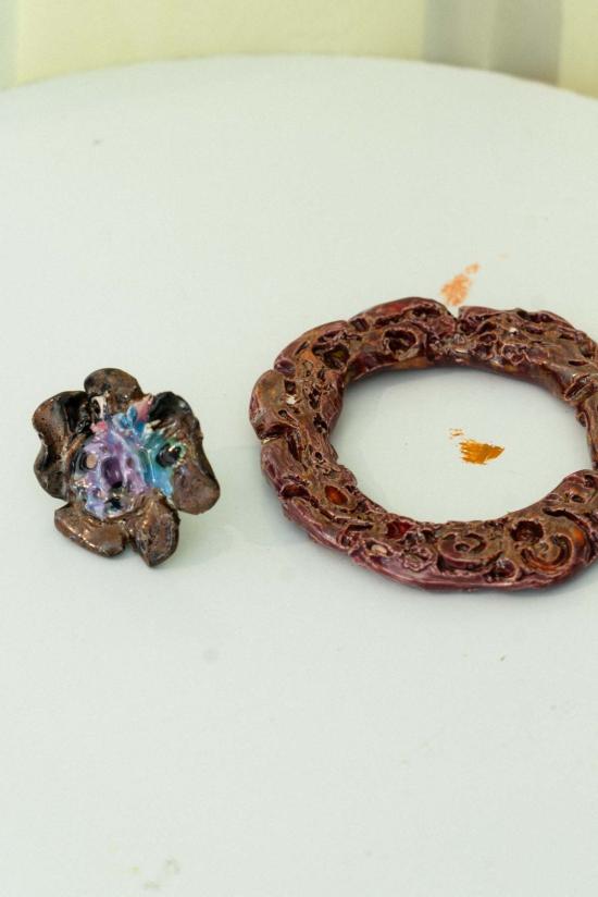  Mathilde Hiron 반지 마틸드 히론 바로크 플라워 링 - OTHER BRANDS