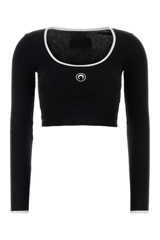 26SS 마린세르 긴팔 티셔츠 WTT033ACJER0008 BK96 Black