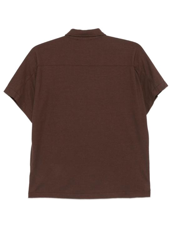 26SS 자노네 폴로 티셔츠 855049 ZG480 Z3212 MARRONE SCURO - ZANONE