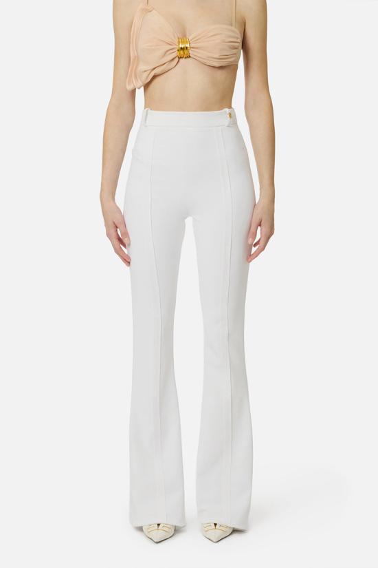 26SS 엘리자베타프랜치 스트레이트 팬츠 PA16961E2360 neutro - ELISABETTA FRANCHI