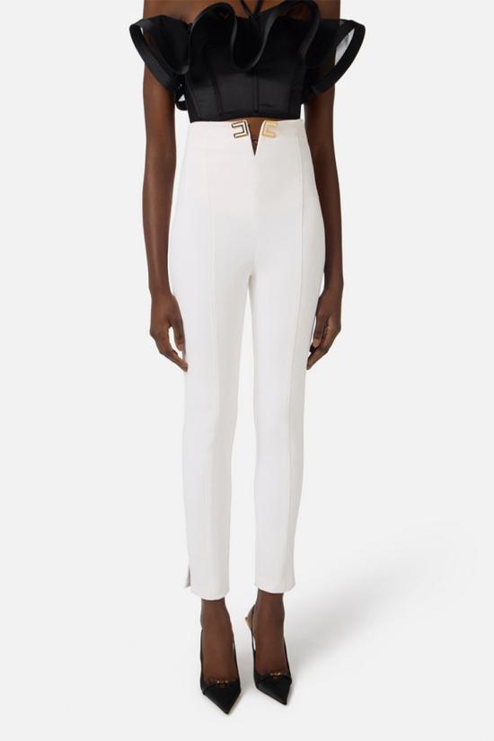 26SS 엘리자베타프랜치 스트레이트 팬츠 PA16361E2360 neutro - ELISABETTA FRANCHI