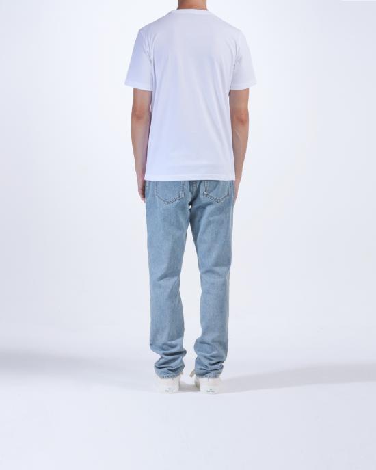  PS 바이 폴스미스 반팔 티셔츠 M2R 011R NP4691 BIANCO - PS BY PAUL SMITH