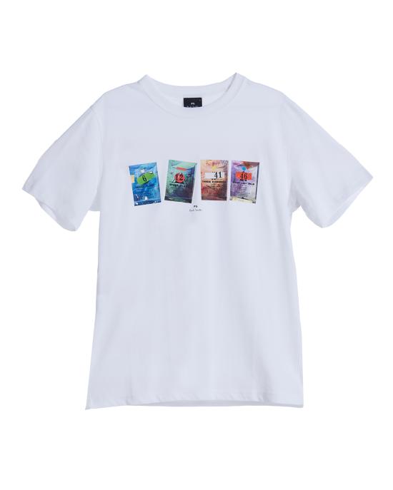  PS 바이 폴스미스 반팔 티셔츠 M2R 011R NP4691 BIANCO