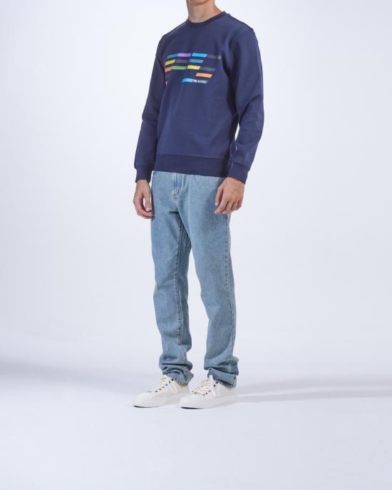  PS 바이 폴스미스 긴팔 티셔츠 M2R 008Z NP4746 49 BLU - PS BY PAUL SMITH