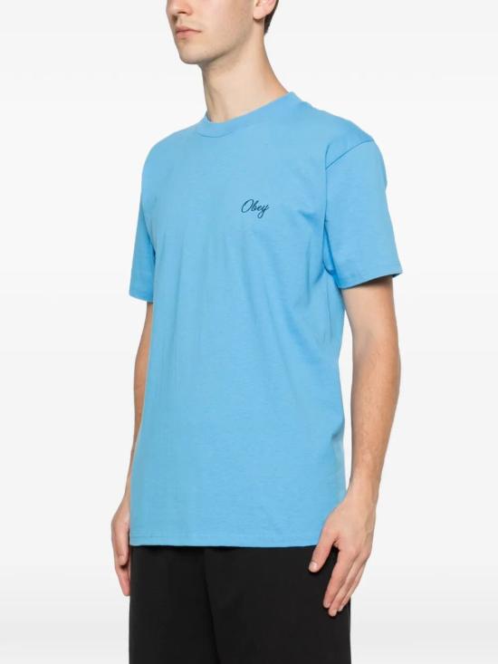 26SS 오베이 반팔 티셔츠 165264300 AZB AZURE BLUE - OBEY