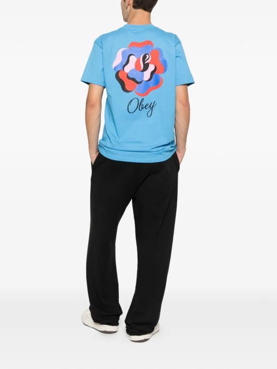 26SS 오베이 반팔 티셔츠 165264300 AZB AZURE BLUE - OBEY