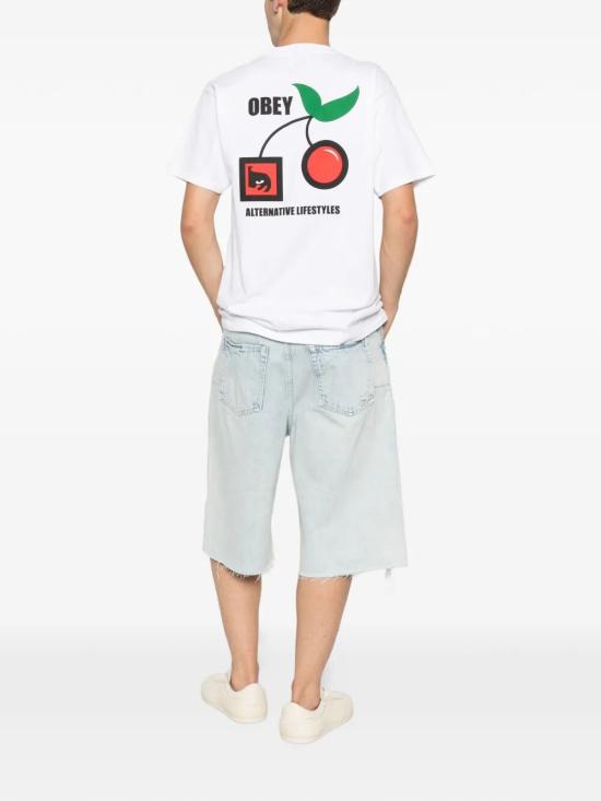 26SS 오베이 반팔 티셔츠 165264350 WHT WHITE - OBEY