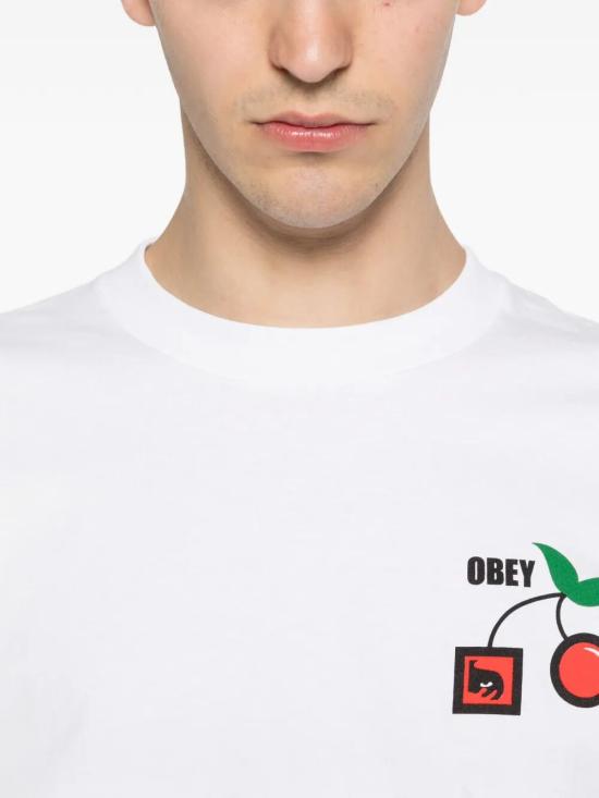 26SS 오베이 반팔 티셔츠 165264350 WHT WHITE - OBEY