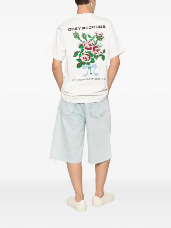 26SS 오베이 반팔 티셔츠 168024360 VWH VINTAGE WHITE - OBEY