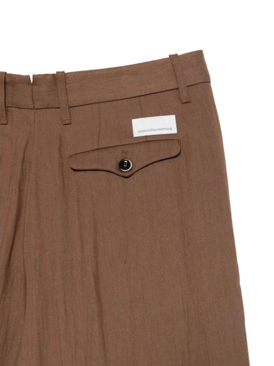 26SS 나인인더모닝 스트레이트 팬츠 9SS26 KRN57 MOCHA - NINE IN THE MORNING