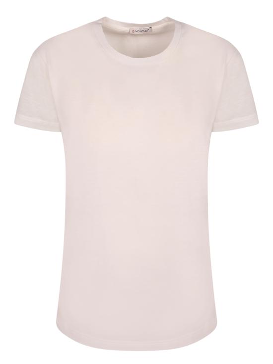 26SS 몽클레어 코튼 저지 티셔츠 8C73200 V8058 033 White