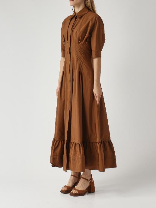 26SS 막스마라 스튜디오 롱 원피스 2616221032600 070 Argilla - MAX MARA STUDIO