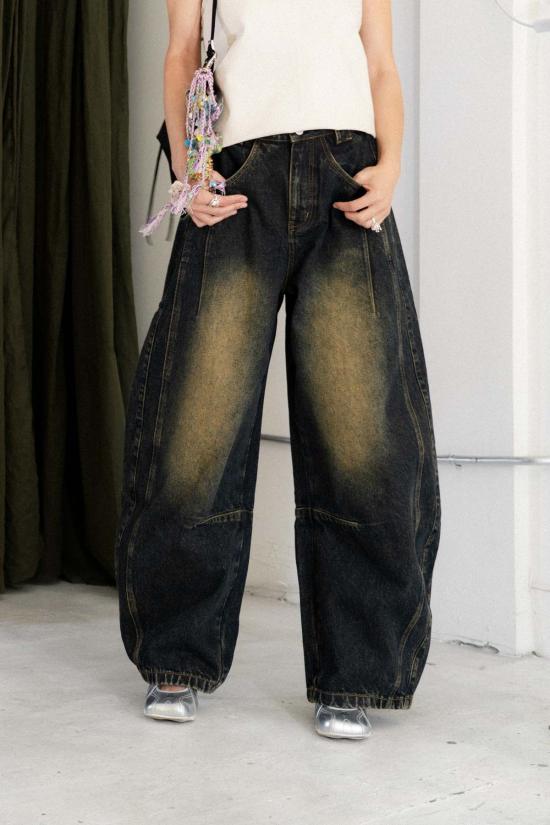  케이코 데님 팬츠 Kk Co 다트 데님 (슬러그 워시) 진 - KKCO