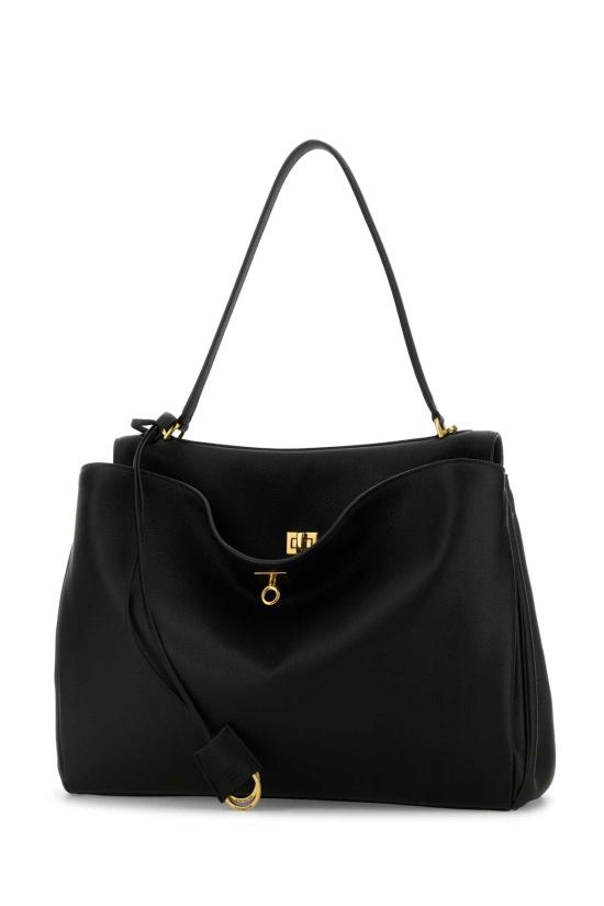 25FW 발렌시아가 로데오 라지 핸드백 7897442ABV5 1000 Black - BALENCIAGA