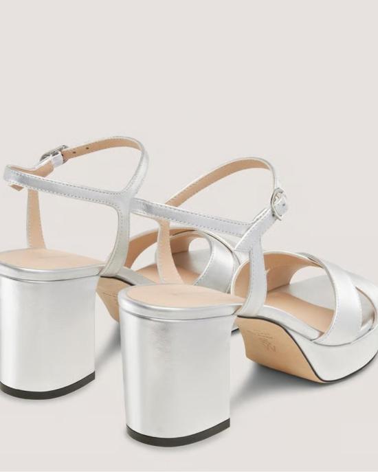 스튜어트 와이츠먼 샌들 데이나 플랫폼 80  실버 - STUART WEITZMAN