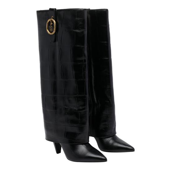 25FW 커트가이거 부츠 5022300419 BLACK CROC Black - KURT GEIGER