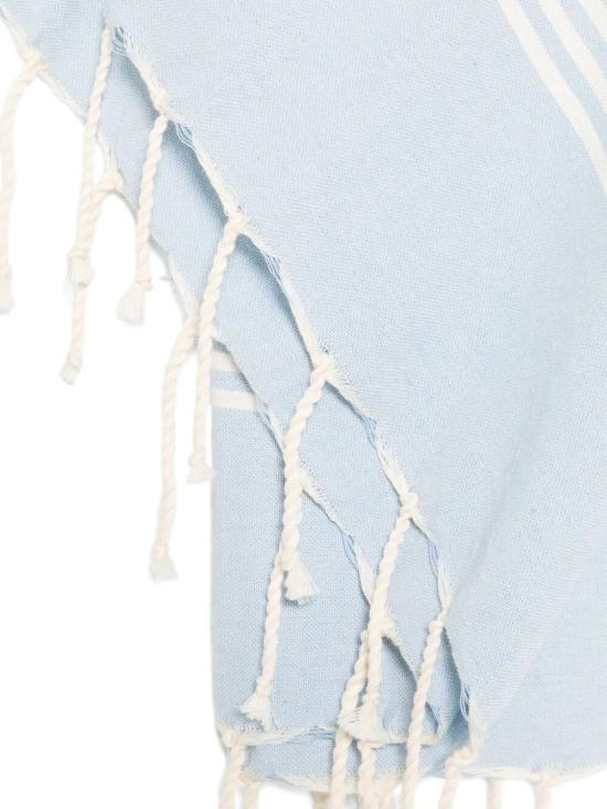 26SS 세인트바쓰 비치용품 FOUT012 07696L 31 WHITE LIGHT BLUE - MC2 SAINT BARTH